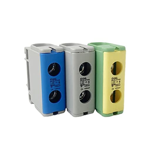 Bornier de repartition Saako JUT10-50 en aluminium de type 800V pour liaison cuivre fiable