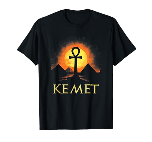 Kemet Antiguo Egipto Ankh de Ra Camiseta