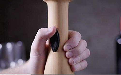WineOvation Baseball Bat Wine Opener (WINE) - Open your Wine Bottle fast and without hassle - Great Electronic Automatic Cork Screw for Baseball Enthusiasts and Wine Lovers