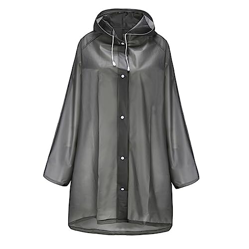 Poncho de pluie réutilisable EVA épais et manches étanches
