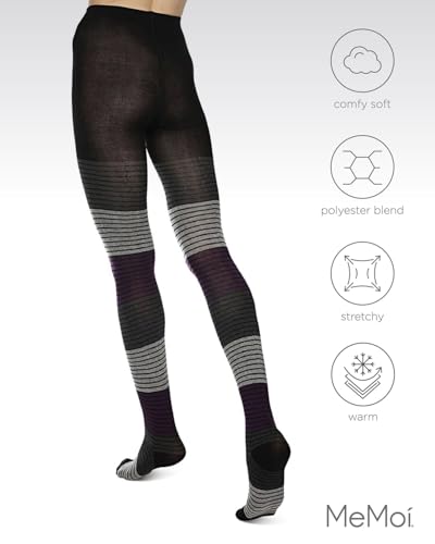 Image of MeMoi Gradient Stripes Sweater Tights