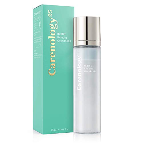 Carenology Triple Hyaluronic Acid Facial Mist Spray -Creamy Moisture Facial Mist with Aloe Vera & Blue Tansy Oil , Natural Skincare, All Skin Type