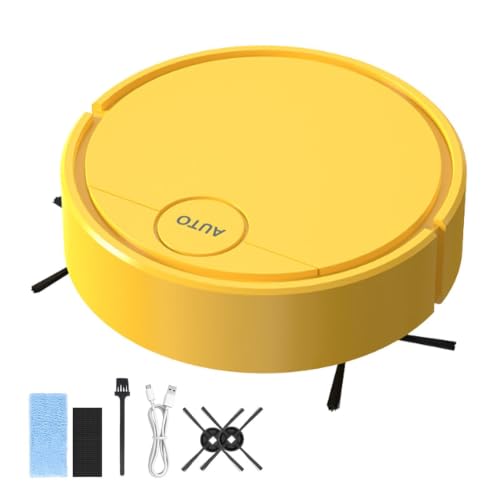 Robot Vacuum Smart Automatic Floors Sweeping Cleaner | Compact Design Supports Convenient Cleaning Suitable Apartment Home Dormi