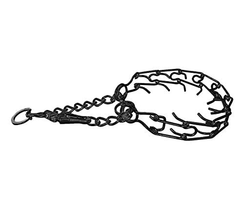 The Adjustable Black Pinch Dog Training Collars 6 Downtown Pet Supply - Deluxe Prong Dog Collar - Adjustable ...