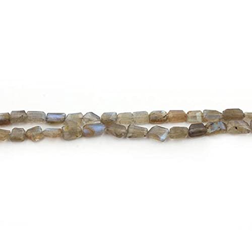 Labradorite facettée en briolettes LKBEADS pour création de bijoux de 10 pouces