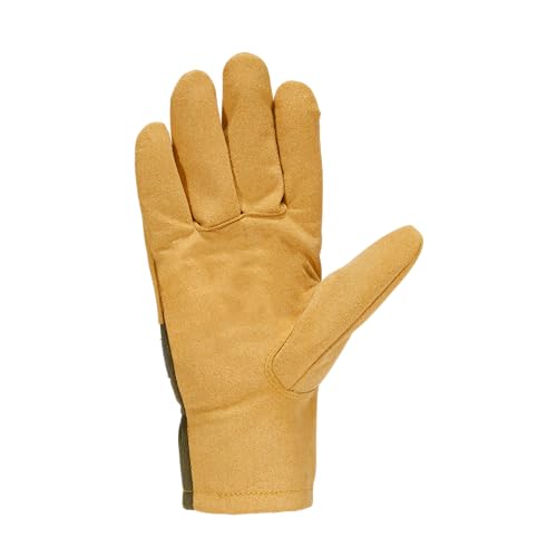 Carhartt Women's Synthetic Suede Stretch Knit Glove, Barley/Basil, Medium - image 2