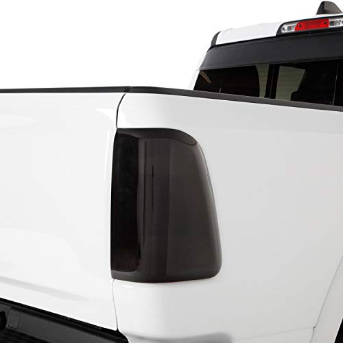 GT Styling GT4275S Smoke Taillight Cover 2 Pc Fits 2019-2021 Ram 1500