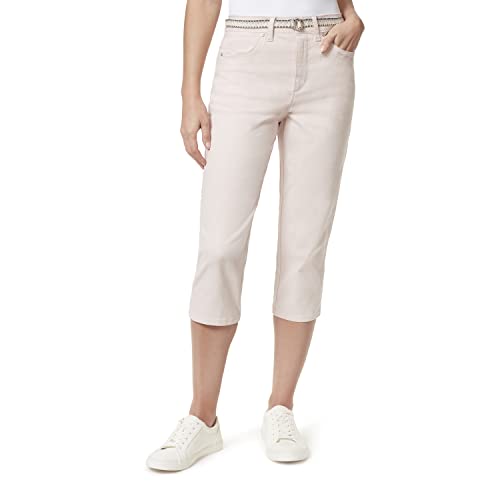 Gloria Vanderbilt Women's High Rise Belted Capri Standard