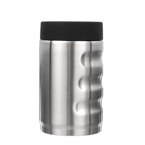 Grizzly Grip Can, Stainless Steel Vacuum Insulated Can Cooler, Brushed Stainless, 12 Oz #TOP4