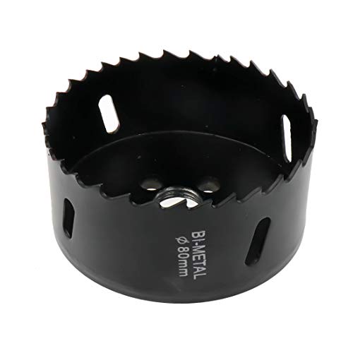 Image of Hole Saw Drilling Cutter Tool for Wood Material 80mm /3.15 inch Cutting Dia
