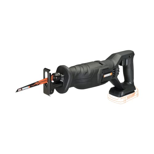 WORX Cordless Reciprocating Saw, 20V 13/16-Inch, WX500L.9 - image 1