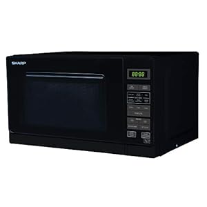 Sharp R272KM Solo Touch Control Microwave, 20 Litre capacity, 800W, Black
