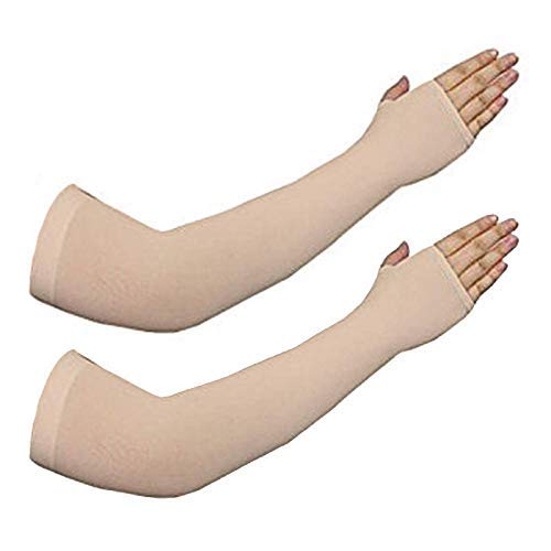 Uniq World Skin Colour Finger Cut Protection Arm Sleeves,Hand Socks for Men and Women (Unisex) Used for Driving,Hiking,Sports,Biking,Cycling,Sunburn,Dust & Pollution Protection