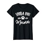 Womens Shiba Inu Mama Shiba Inu Lover Pet Owner Gifts Dog Mom T-Shirt