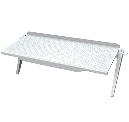 Ladruph ディスプレイボード モニター用小物テーブル オフィス収納 棚 ディスプレイ上部 オフィスアクセサリー テレビボード 収納台 物品棚 小物収納 移動棚 小物置く スクリーンシェルフ モニターシェルフ ディスプレイボード 液晶ディスプレイボード