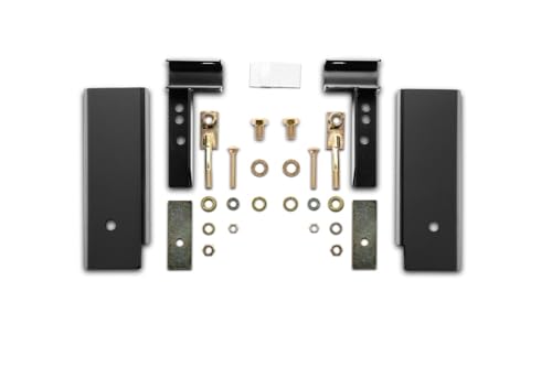 RealTruck BACKRACK Hardware Kit for use w/Standard Bed, Black, No
