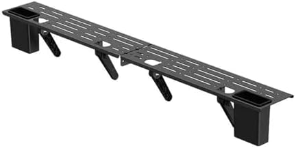 TV storage rack punch-free monitor top rack reusable foldable desktop computer monitor stand image 3