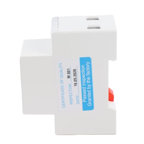 Image of Electric Meter KWh Meter Digital 1 Phase 2 Wire 2P DIN Rail Electronic Kilowatt Hour kwh Meter 220V 5(80) A 50Hz