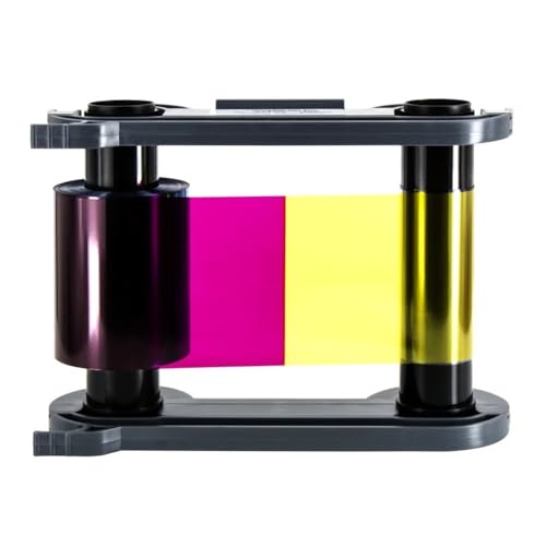 DUZHIHOZL Compatible con Cinta for Impresora de Tarjetas Evolis YMCKO R5F002EAA, 200 Impresiones for Zenius Piezas