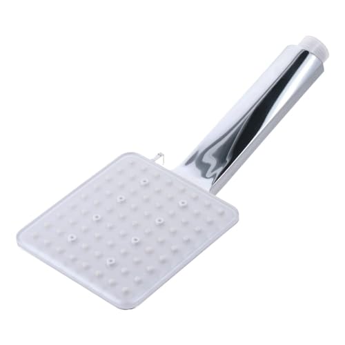 Cabezal de Ducha de Mano Cuadrado Ajustable 6 Modos Negro miniatura 4