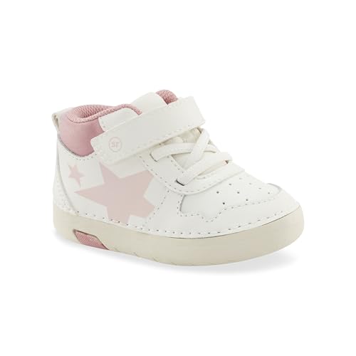 Stride Rite, Unisex, SM Rockstar(Infant/Toddler), Pink, 5.5, Wide