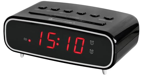 Soundmaster UR111SW Radio-réveil FM FM Fonction réveil Noir