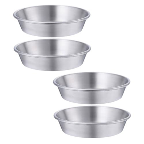 Alipis Sturdy Round Modeling Spice Plate for Home Contemporary Sauce Dish Set