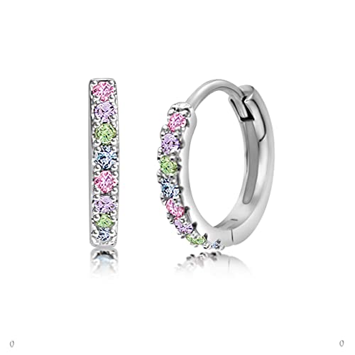Image of Chanteur Hypoallergenic Huggie Earrings for Girls & Women - Small Hoop Design, Perfect for Teens & Kids