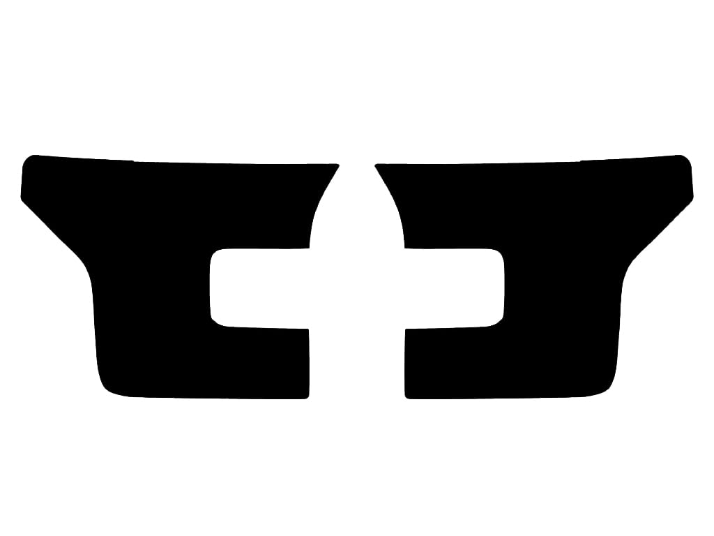 Rvinyl Headlight Tint Covers Compatible with Ford F-150 2015-2017 - Installation Kit