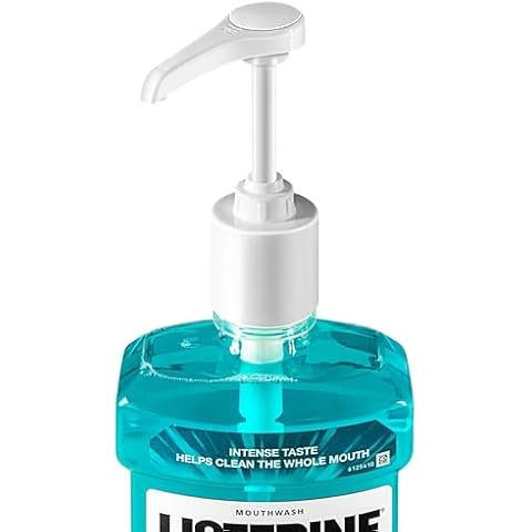 Pump Dispenser, Made to Fit Listerine 1.5 or 1 Liter Bottles [Package Includes 1 Pump] Cover