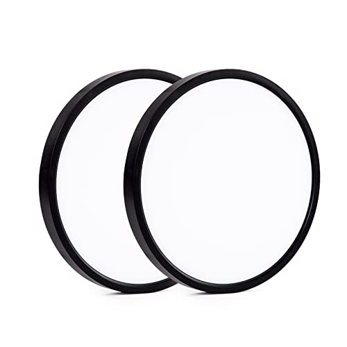 Ocioc 12 Inch Dimmable Flush Mount Ceiling Lights Fixture 20W 5 Cct In 1 Ultra-Thin Round Led Lighting Lamp-2 Pack cover
