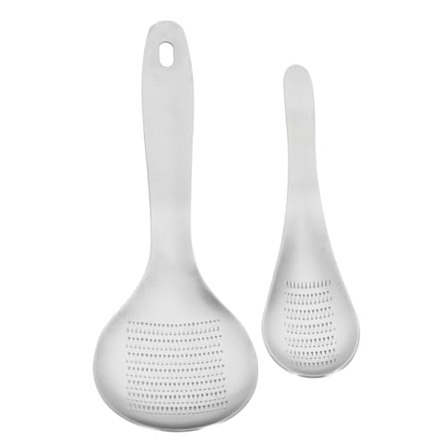 MOKKHNB 2個 ステンレス製生姜おろし器ニンニクグラインダー キッチン用品滑り止め加工 手入れ簡単 食材の風味を保持する磨姜器