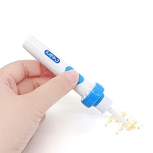 Oorsmeerverwijderaar, Q Grips oorsmeerreinigers, elektrische oorreiniger, slimme oorsmeerverwijderingsstofzuiger met 2…