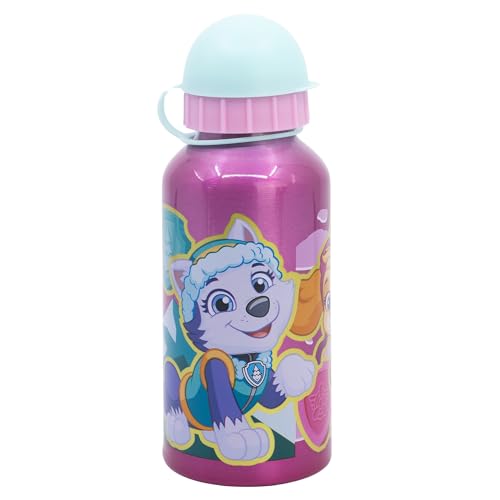 Stor Wiederverwendbare Flasche aus Aluminium, 400 ml | PAW PATROL GIRL SUPERPOWERS