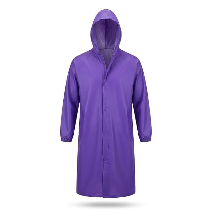 drumstone (3 years warranty Waterproof Hooded Raincoat for Men and Women Lightweight Rain Wear with Adjustable Hood Full Sleeve Protective Outerwear for Hiking Camping Travel Trekking Cycling-picture-43