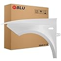 BLU Kotflügel Passend für Seat Ibiza (6J - IV 4. Generation) LB9A Links Weiss | 2008-2017 | Vorderseite Vorne | Lackiert | Einbaufertig
