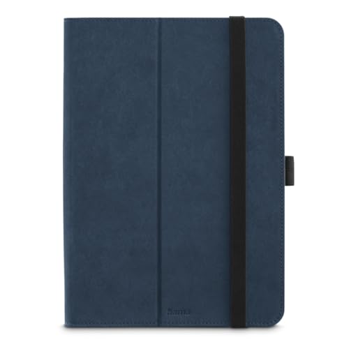 Étui tablette 24-28 cm Hama Velvet bleu idéal pour les trajets en train