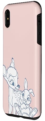 Coque iPhone XS Max Disney Bambi fine et résistante aux rayures