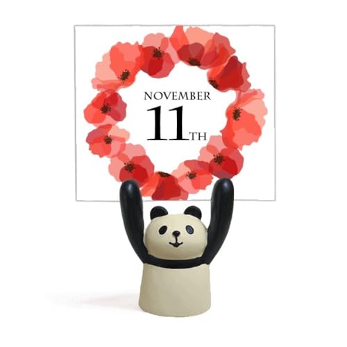 Guirlande de maïs pour ranger vos mémos avec un panda décoration