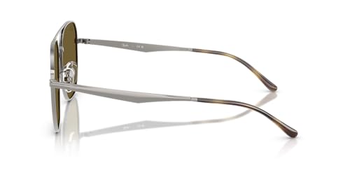 Image of Ray-Ban Mens Rb3724d Aviator Sunglasses