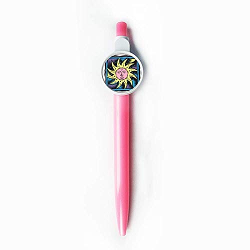 Stylo rétractable bleu gravure fini les stylos perdus
