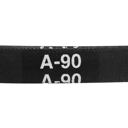 Image of uxcell 2pcs A90 or 4L920 Classic Wrapped Rubber V-Belt, 90 inch(2286mm) Inside Circumference, A Profile V Belt