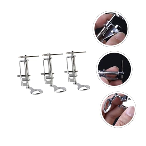 3 Piezas Pies Prensatela Metalico para Máquina de Coser miniatura 7