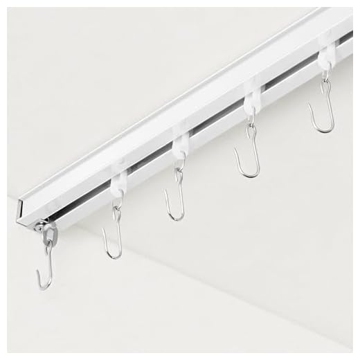 Elegant Ceiling Mount Curtain Track for Dividers