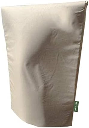 PipeWarmers The Original Pipe Insulation Cover, Winter Pipe Insulation,Well Head Pump Cover,Sprinkler Irrigation Valve Cover,Backflow Preventer Freeze Protection,Winter Insulated Pouch(24WX24H,Sand)