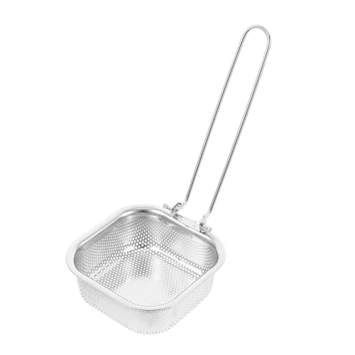 Garneck Cuchara De Fideos De Acero Inoxidable Colador De Malla Fina Manguera Multifunción Portátiles Interruptor Reemplazable De Freno Aguja De Aceite Quemador De
