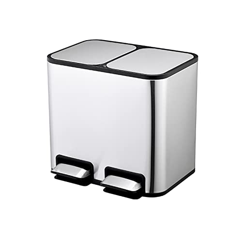 Papelera de cocina con pedal y sensor, gris