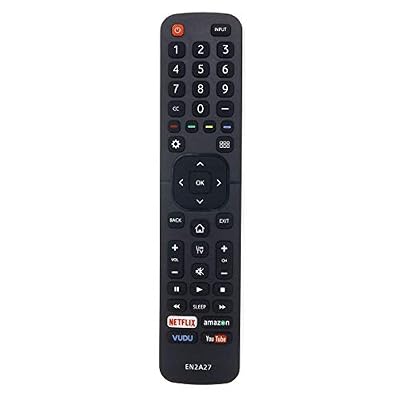 Universal for Hisense-TV-Remote, EN2A27 Remote Compatible with All Hisense 4K LED HD UHD Smart TVs