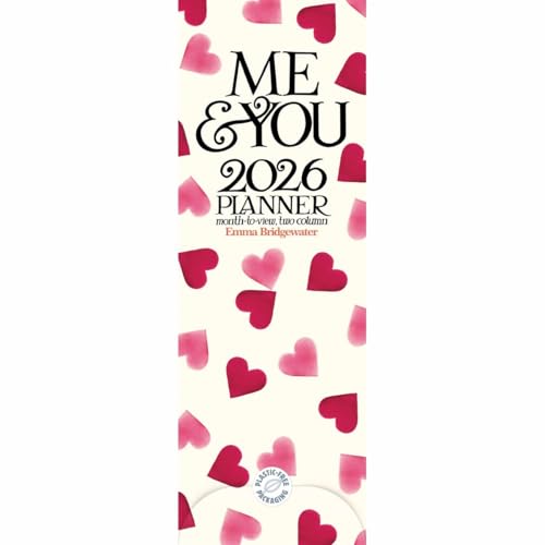 Emma Bridgewater Me & You Couples Slim Planner 2026