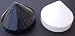 JSP Manufacturing Piling Cone Marine Dock Boat Pylon Edge Post Head Cover Black or White